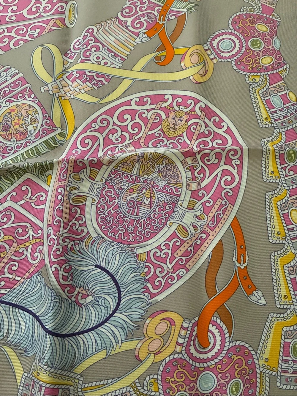 Hermès Sous l'Egide de Mars WASH 90cm by Pierre Marie PRISTINE